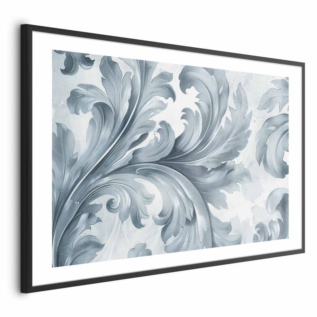 Plakat - Kamienny Ornament W Stylu Barokowym