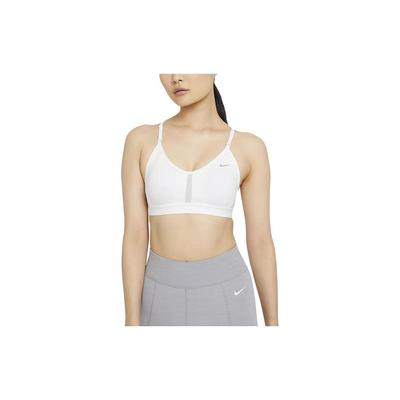 Dri-FIT Solid Light Support спортивный бюстгальтер женское нижнее белье белый CZ4457-100