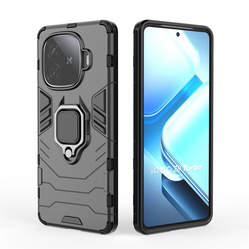 Применимо к чехлу для мобильного телефона VIVO IQOO Z9 Turbo + Black Panther, держателю IQOOZ8, противоударному защитному чехлу IQOOZ7