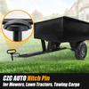 CZC AUTO 2 Pack Hitch Pin 5/8 X 4 Inch For Lawn Mower Trailer, Gate P For Simple One Handed Hook On & Off - Securely Hitch Lawn & Tow Behind