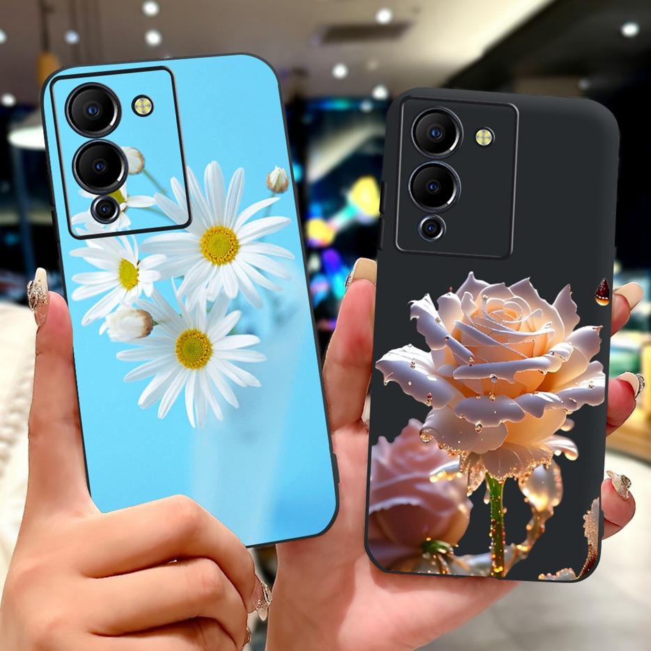 Чехол для Infinix Note 12 G96 X670 Стильный painted чехол Мягкий ТПУ чехол для телефона Для Infinix Note 12 Pro 5G X671B Note12 Turbo Fundas