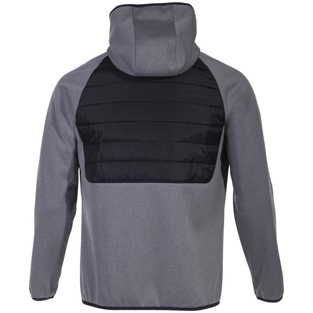Joma Berna III Softshell Hoodie, Mens grey Sweatshirt
