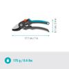 Sekator Ogrodowy Kowadełkowy Premiumcut Gardena 12240-20 Do Suchego Drewna