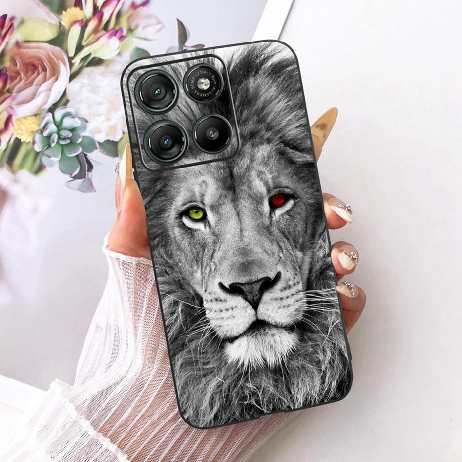 Для Motorola Moto G15 Чехол-аккумулятор Moto G17 Милый Чехол с Рисунком Сердечко Любви Мягкий Силиконовый Чехол Для Motorola G17 Power MotoG15 Fundas