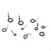 10pcs Fishing Rod Tips, Stainless Steel Guides Rings Saltwater Tip Repair Kit