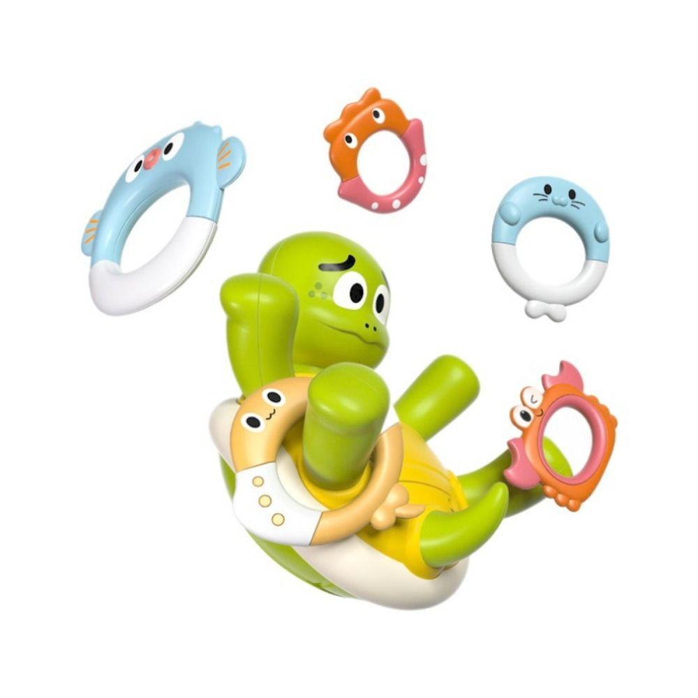 Electric Turtle Automatic Rotating Squirt Toy Long Range Spraying Turtle Water Toy Water Party