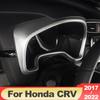 Для Honda crv CR-V 2017 2018 2022 ABS отделка приборной панели автомобиля прибор навигационная накладка рамка крышка аксессуары