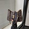 Premium Leopard Print Bag Women's 2025 New Versatile Shoulder Underarm Bag Spice Girl Style Small Bag