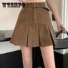 Women's Summer A-line Short Skirt Girls Large Size High Waist Thin Mermaid Skirt Female Solid Color Vintage Streetwear Skirts