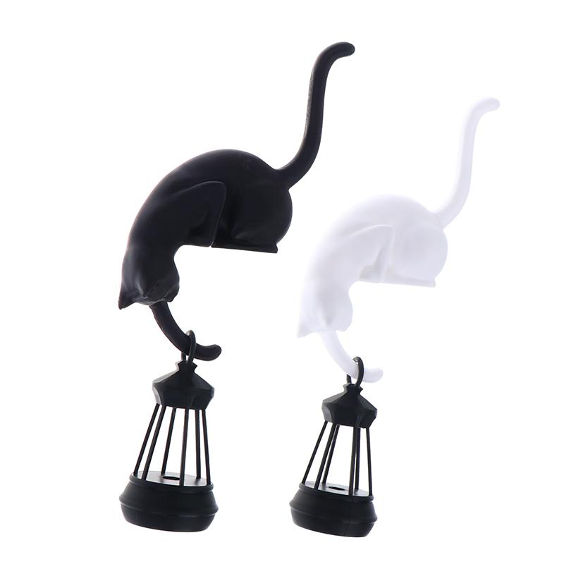 Cat Shaped Led Night Light Cute Animal Desk Lamp Home Office Ornament For Home Decor And Bedroom Decoration