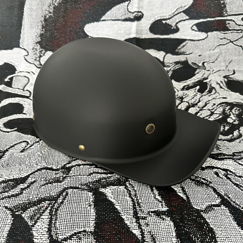 Мото Ретро Бейсбольный Шлем Мотоциклетный Шлем Скутер Мужской и Женский Уличная Мода Половинный Шлем