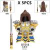 medieval Warcraft Strom Guard Featuring Arthas Accessories Scenes Building Blocks Figures Toy for Children Gifts DT8902 DT8904