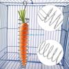 Нержавеющая Сталь Попугай Кормушка-Искатель Держатель для Семян Прочная Конструкция Кормушка для Овощей и Фруктов Подвесная Корзина Контейнер для Еды