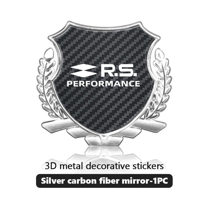 Car Body 3D Stickers Wheat Ears Styling Emblem Decals Decoration For Renault Clio Dacia RS Megan Scenic Logan Laguna Kadjar YY6