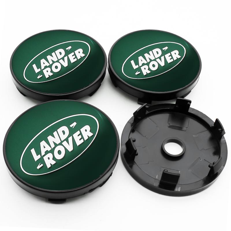 4Pcs 56mm 60mm Car Logo Wheel Center Hub Caps Badge Rim Cover Emblem For Land Rover Range Rover Evoque Velar Defender Discovery rf3