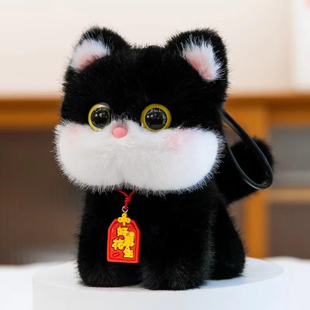 11 Styles Animal Plush Pendant Stuffed Animals Rabbit Penguin Doll Cat Stuffed Toy Table Companion