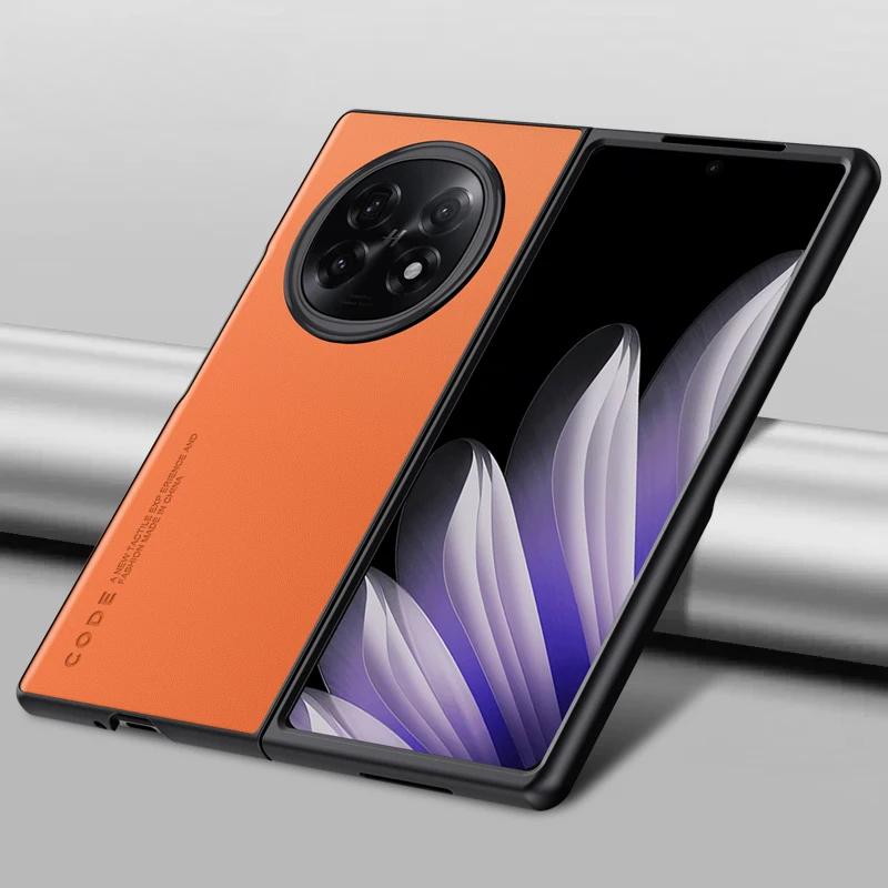 Для OPPO Find N5 чехол роскошный кожаный противоударный складной чехол для телефона OPPO Find N 5 тонкий бампер FindN5 Funda