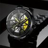 Fashion Men's Watches Luminous Wheel Watches Business Sports Casual Watches Quartz Steel Watches,Gifts for Men