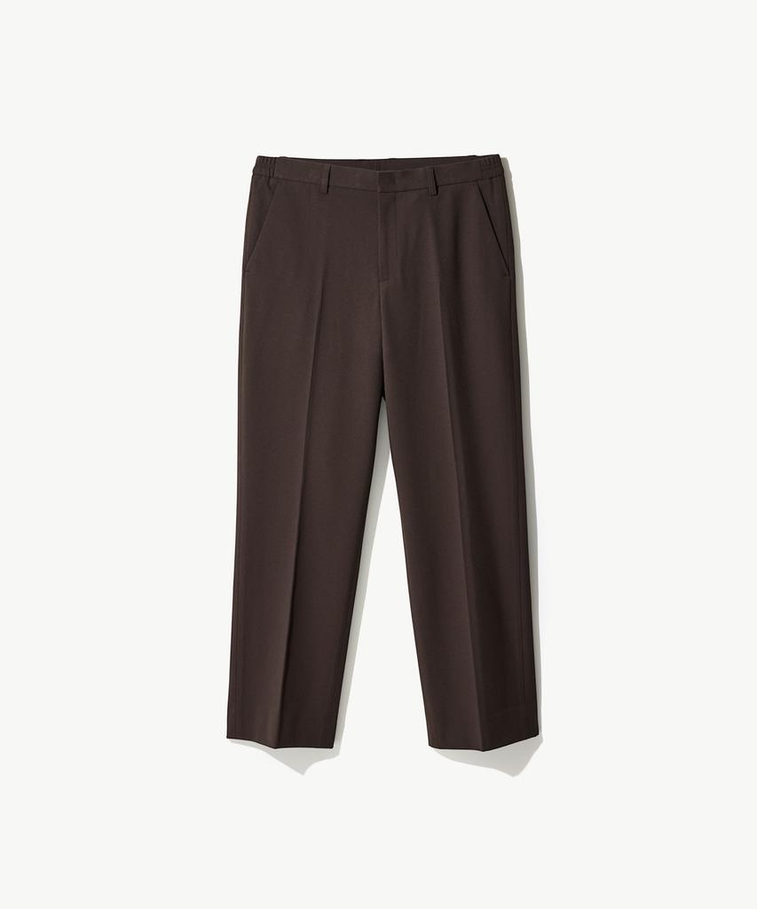 STCO Brushed Wide Slacks_Brown_Spaxa13Wsh