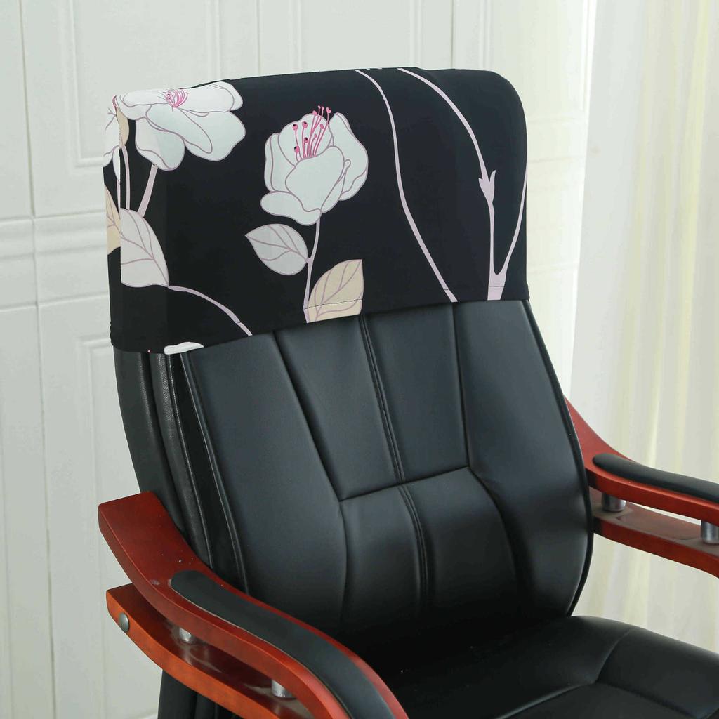 Эластичный чехол для подушки на кресло Boss Chair, чехол для офисного кресла, чехол для подушки на вращающееся кресло, подушка на компьютерное кресло, пылезащитный чехол для головы