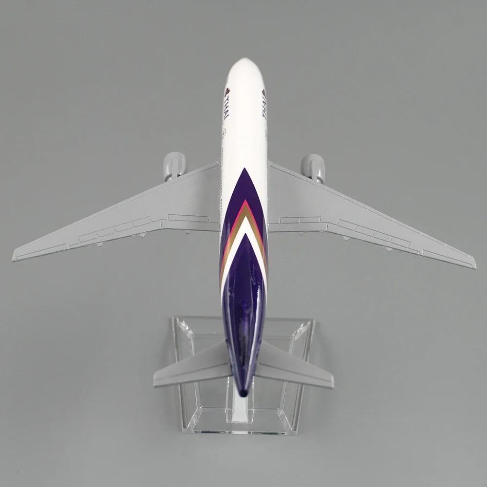 16/20 см Литой металлический модель самолета Thailand Airways A320, Thai Bangkok A380 B747 B777 Модели самолетов Игрушки для коллекции