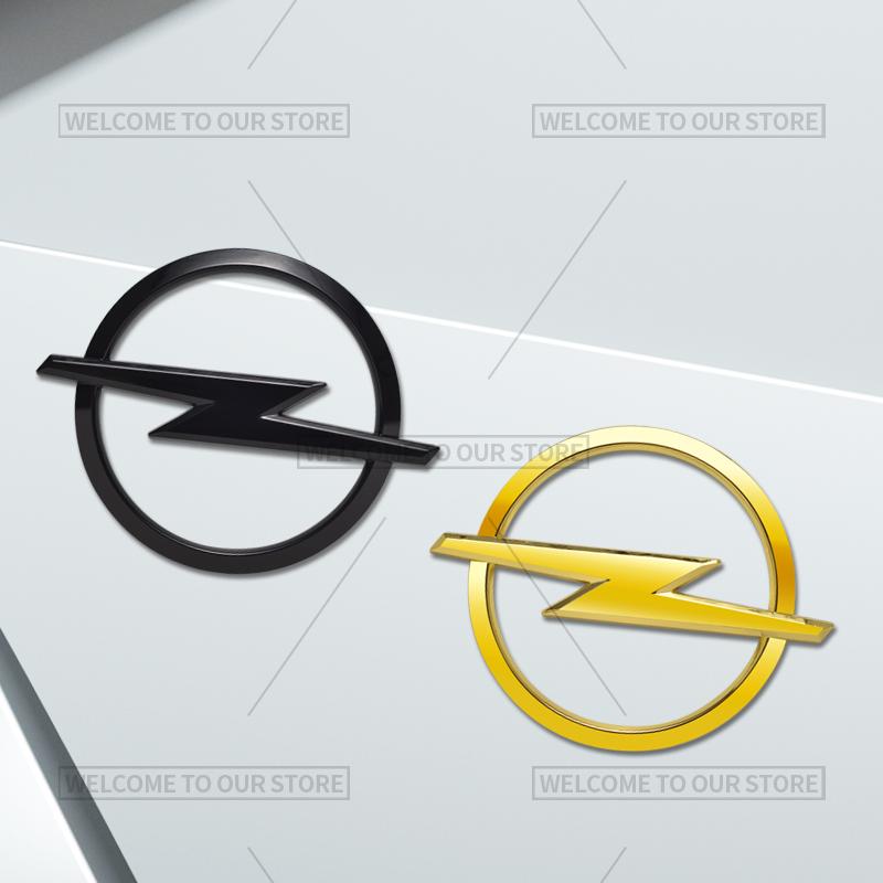 3D Car Styling For OPEL Zafira Astra Mokka Movano Vectra Insignia Emblem Badge Metal Stickers Rear Trunk Decals Auto Accessories
