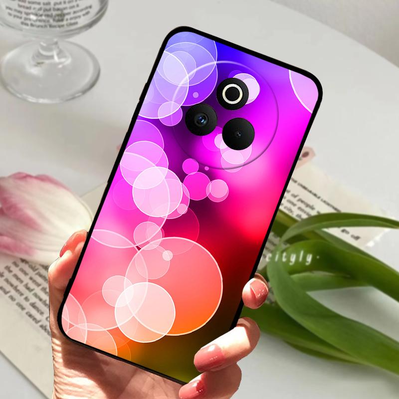 For Realme P3 Pro Case P3Pro Cartoon Lion Wolf Soft Silicone TPU Phone Cover For Oppo Realme P 3 Pro 5G Protection Fundas Cases