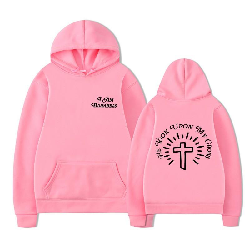 Unisex Oversized Hooded Sweatshirt With Front Back Print Drawstring Kangaroo Pocket Loose Fit Casual Pullover