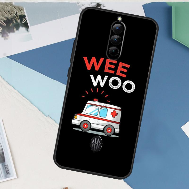 Чехол-аптечка EMS EMT Парамедик для ZTE Nubia Red Magic 10 9 8 8S 9S 10S 11 Pro Plus 6 7 6S 7S Pro 5G 6R 10 Air