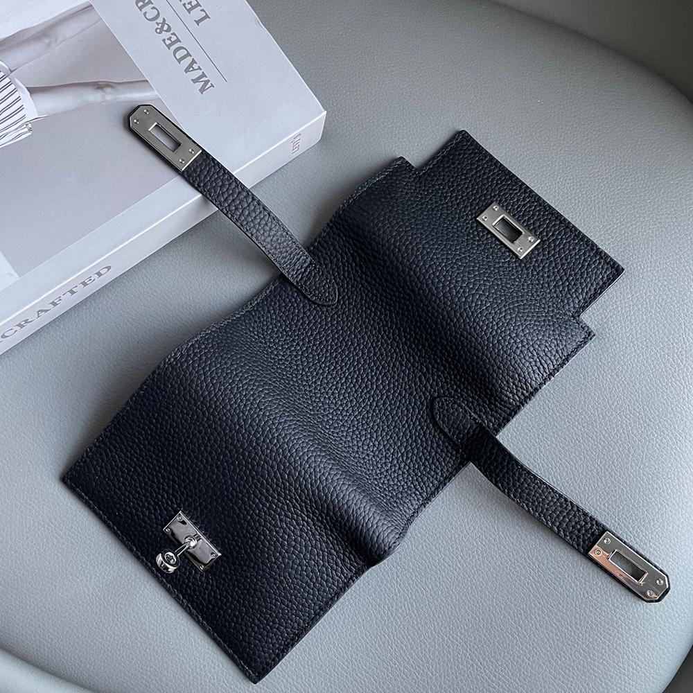 Роскошные женские кошельки из натуральной кожи, первый слой коровьей кожи, короткий кошелек, брендовый стиль, серебристая застежка-турникет, кошелек-бифолд без логотипа