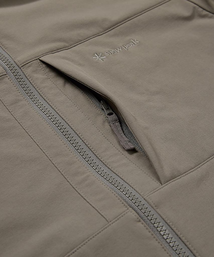 Куртка с капюшоном Snowpeak Apparel Lago (S24Fmtjk32) Темный хаки