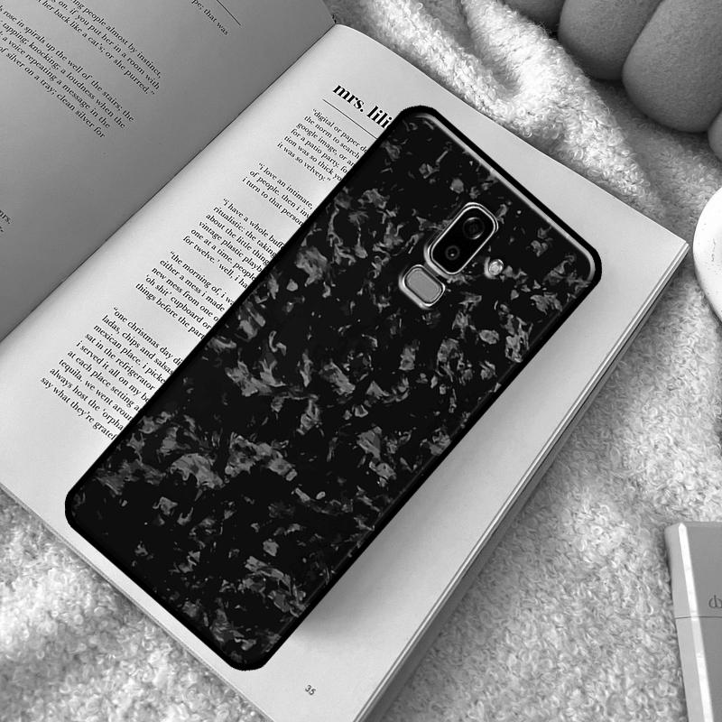 Чехол из кованого карбона для Samsung J3 J5 J7 J1 A3 A5 2016 2017 J4 J6 Plus A6 A8 A7 A9 J8 2018 чехол