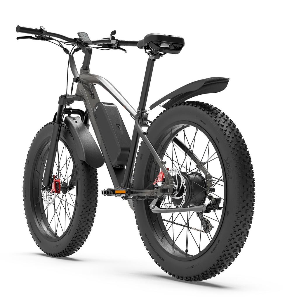 GOGOBEST GF600PLUS Взрослый внедорожный электровелосипед Аккумулятор 48В20Ач Мотор 1000Вт Электро-горный велосипед 26 дюймов Внедорожные шины Уличный электровелосипед
