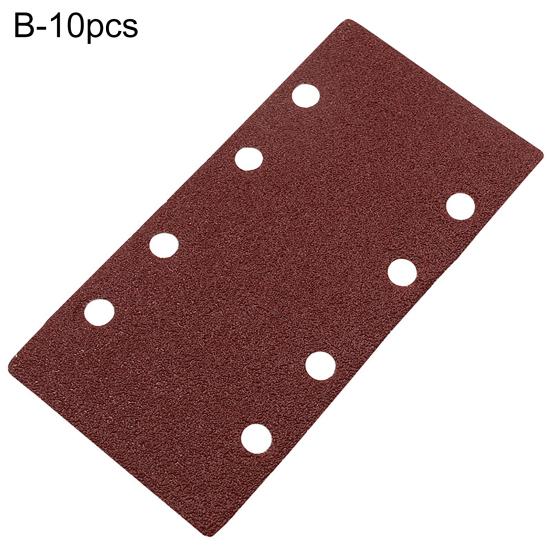 10 шт., 185 x 95 мм, многоцелевая наждачная бумага, уникальный процесс посадки песка, широко используемые тонкие шлифовальные листы для полировки