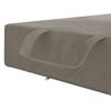 Folding Sofa Bed 75 x 63 x 45 cm Light Grey