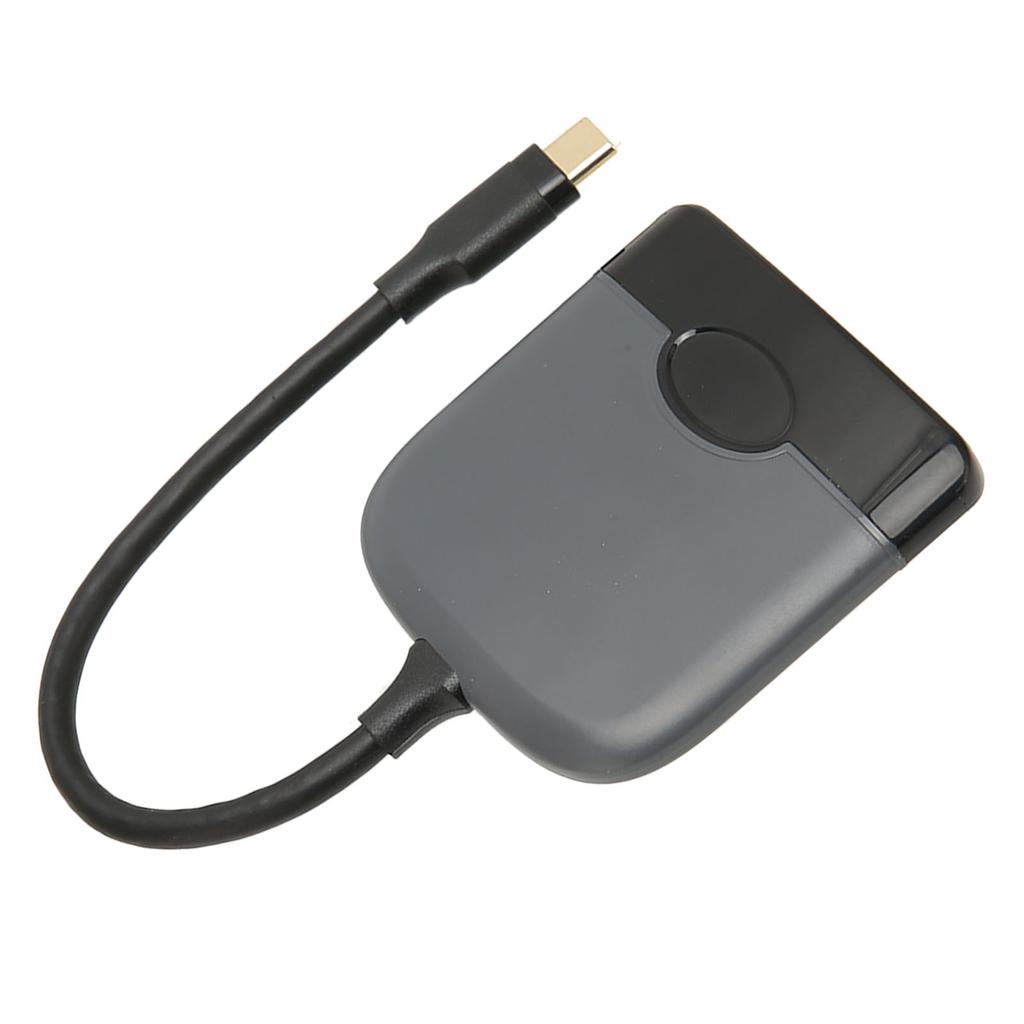 3-в-1 USB C на HD Multimedia Interface Адаптер USB C на USB C USB3.0 Многопортовый Адаптер Совместимый для Устройств Type C