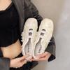 Fashion Ballet-style Lace De Training Shoes for Women In Summer 2025, Breathable and Versatile, Sweet Floral Casual White Shoes