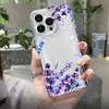 Для Xiaomi Redmi Note 15 14 Pro Plus 5G 13 12S 12 11 10 Чехол Фиолетовый Цветок Чехол для Телефона Для Redmi 13 12 14C 13C 12C 4G Мягкий Funda