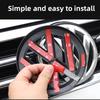 2026 Горячие Для VOLKSWAGEN VW Автомобильный Значок Накладки на Переднюю Решетку и Заднюю Крышку Багажника Наклейка 3D Декор Для VW MK6 8 Tiguan Arteon CC PAS