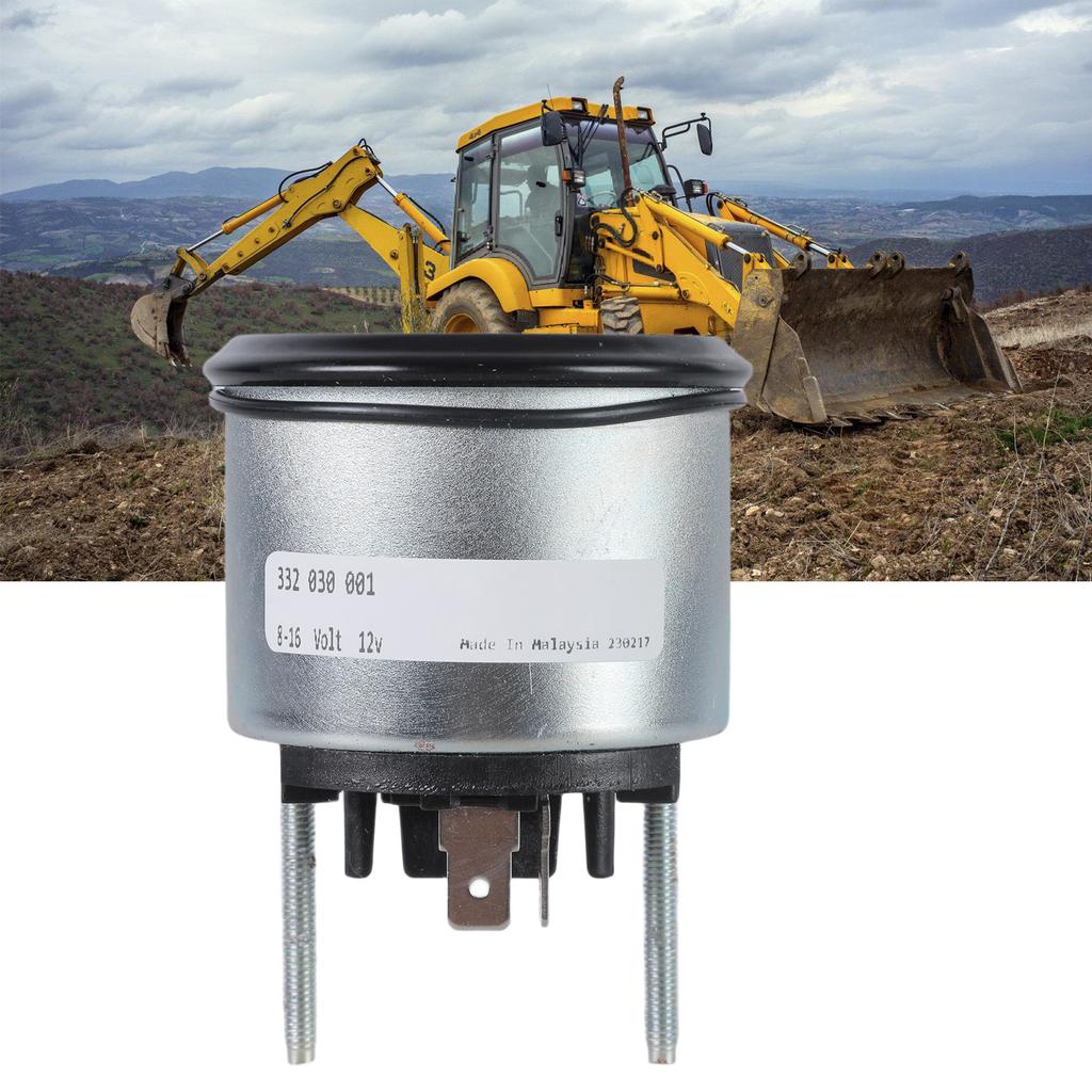 Dustproof Generator Voltage Gauge Replacement Voltage Meter 12V/24V Diesel Generator Voltmeter for Industrial Use