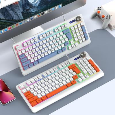 K93 Проводная игровая клавиатура - 93-клавишная RGB механическая клавиатура