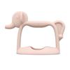 TGM Platinum Silicone Elephant Wrist Teether + Case, Main Product, Flamingo (Teether), Korean Baby Products