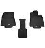 Clazzio Floor Mat 3D Type Front Step Wagon Gasoline Vehicle NEW Rubber Type Black RP1~4 EH-2525 [5EEHA2525K]