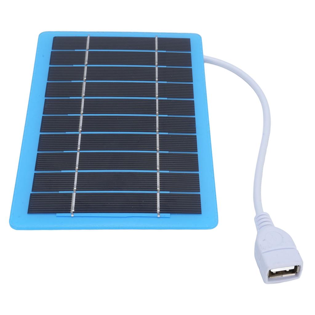5 Вт 5 В солнечная панель монокристаллический кремний эффективная зарядка легкая портативная солнечная панель