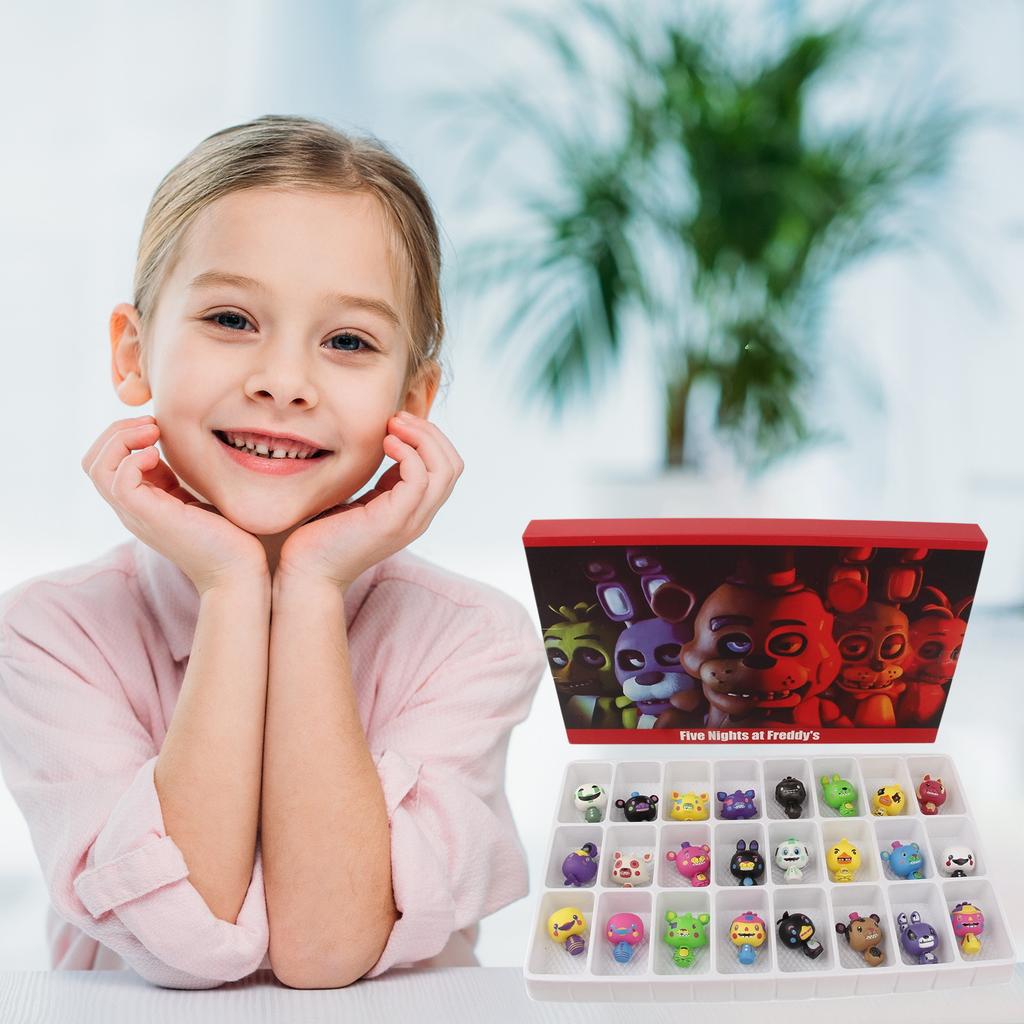 3D Action Figures Mystery Box, Mystery Box (24 Pack)