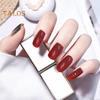 Накладные ногти средней длины, винно-красные, безопасные, износостойкие, идеально подходят накладные ногти для фестивалей, особых случаев