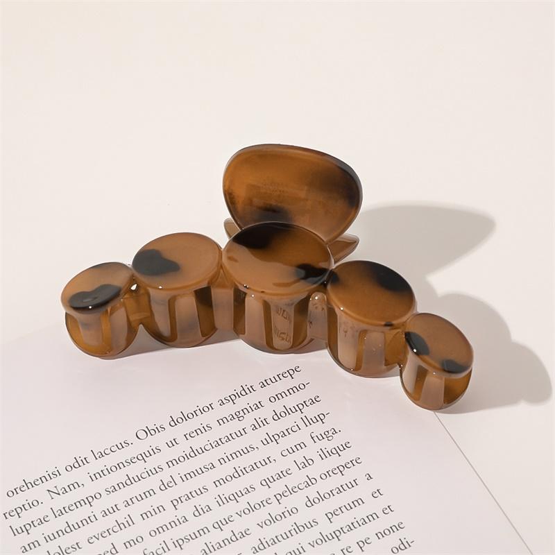 Винтажная заколка для волос женская заколка-краб элегантная леопардовая геометрическая заколка для волос аксессуары для волос заколка-краб для волос заколки для волос для девочек