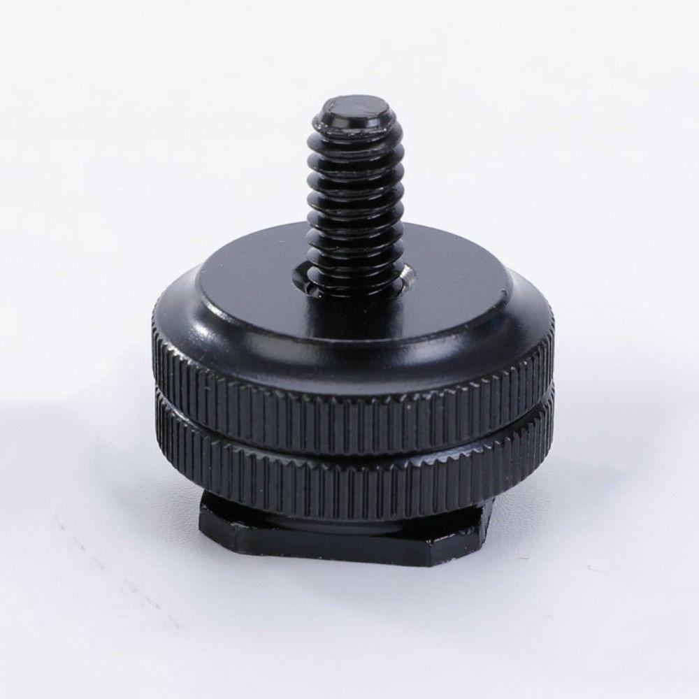 Адаптер с винтовой резьбой для крепления типа «горячий/холодный башмак» из алюминиевого сплава, новый адаптер для вспышки, аксессуары для камеры