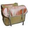 Portable Canvas Motorcycle Saddlebag Dual-sided Rear Seat Storage Luggage Bag