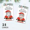 DIY Games Scratch Off Cards Paper Xmas Interactive Game Cards  New Year Celebrations